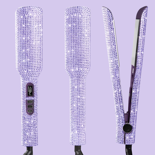 Lisseur Professionnel - RhinestoneStyler™ - Violet