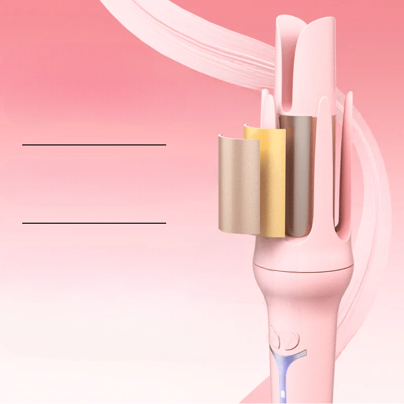 Boucleur cheveux - AutomaticHairCurler™ - Rose - Beauté Exquise