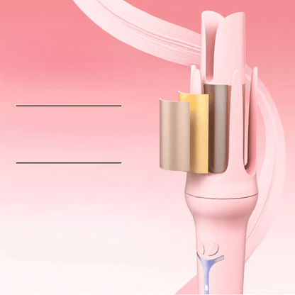 Boucleur cheveux - AutomaticHairCurler™ - Rose - Beauté Exquise