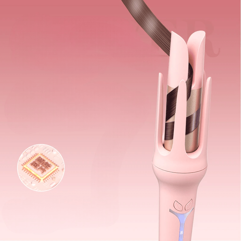 Boucleur cheveux - AutomaticHairCurler™ - Rose - Beauté Exquise