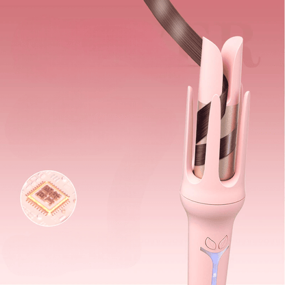 Boucleur cheveux - AutomaticHairCurler™ - Rose - Beauté Exquise
