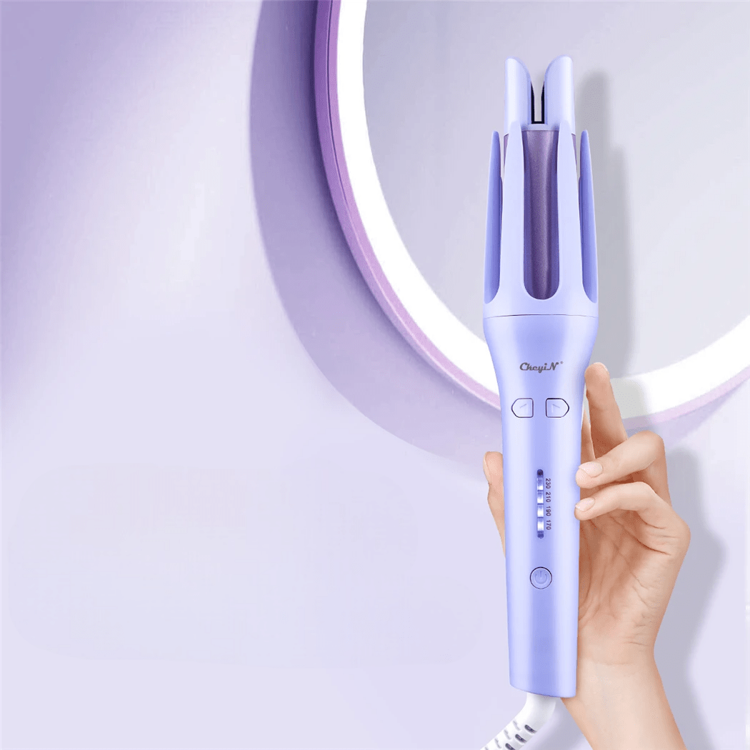 Boucleur cheveux - AutomaticHairCurler™ - Violet - Beauté Exquise