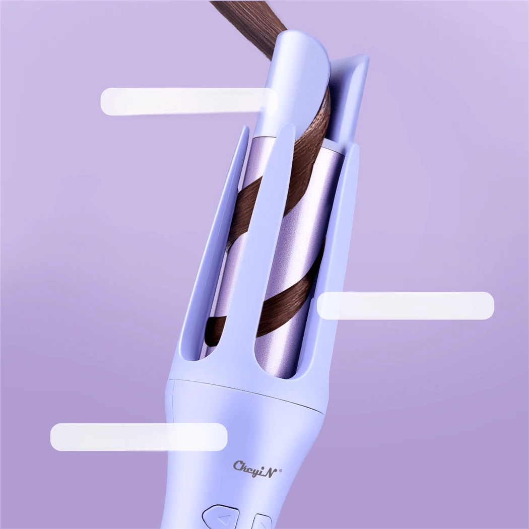 Boucleur cheveux - AutomaticHairCurler™ - Violet - Beauté Exquise