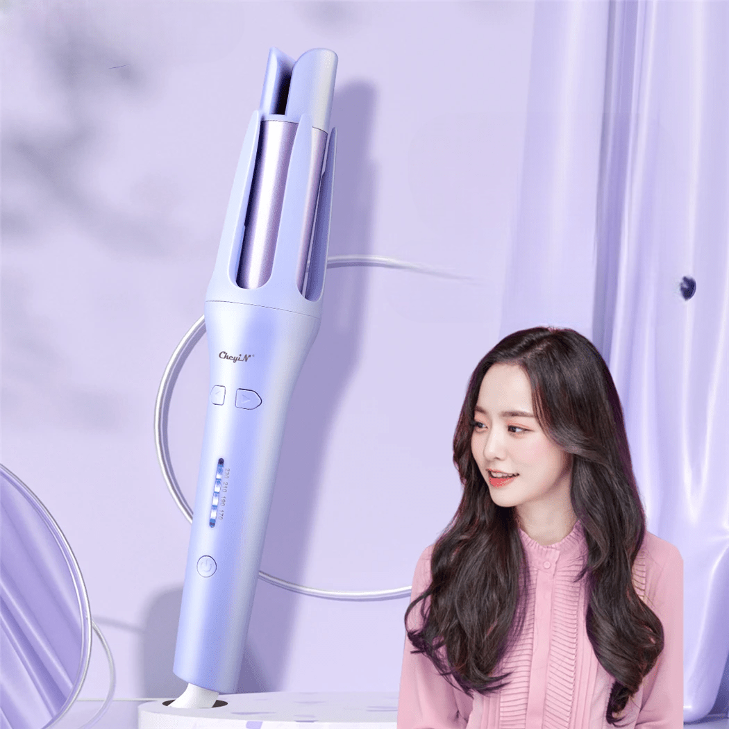 Boucleur cheveux - AutomaticHairCurler™ - Violet - Beauté Exquise