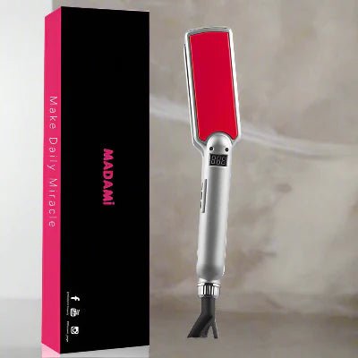 Lisseur Cheveux - HairStraightenerCurler™ - Argent Large - Beauté Exquise