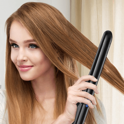 Lisseur Cheveux - HairStraightenerCurler™ - Noir - Beauté Exquise