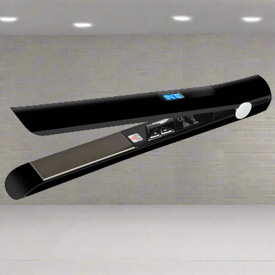 Lisseur Cheveux - HairStraightenerCurler™ - Noir - Beauté Exquise