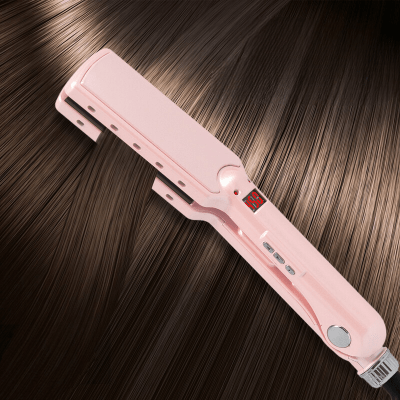 Lisseur Cheveux - HairStraightenerCurler™ - Rose - Beauté Exquise