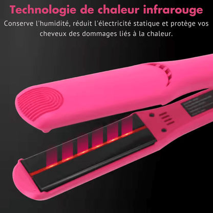 Lisseur Infrarouge - InfraStyle™ - Rose - Beauté Exquise