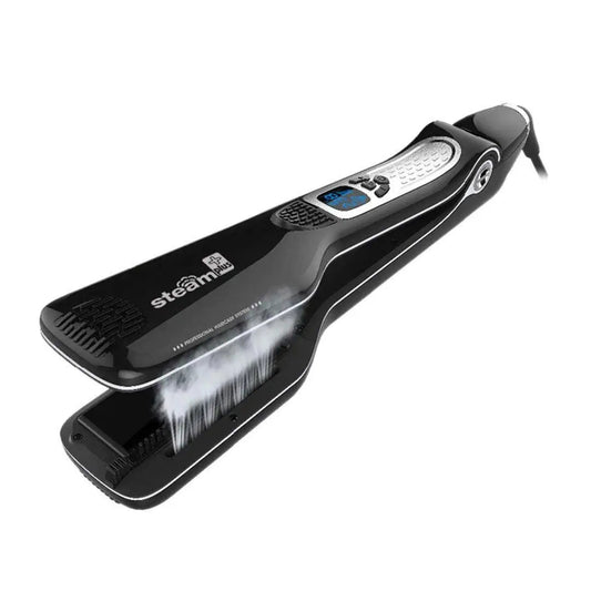 Lisseur Vapeur - VaporBrush™ - Noir - Beauté Exquise