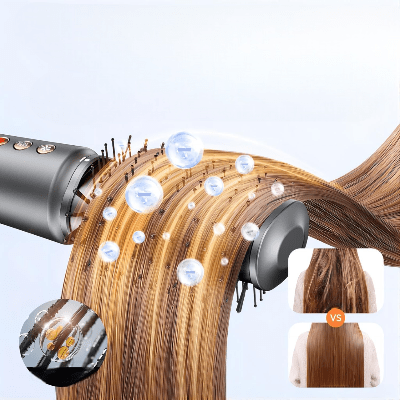 Seche Cheveux - AirGlow™ - Argent - Beauté Exquise